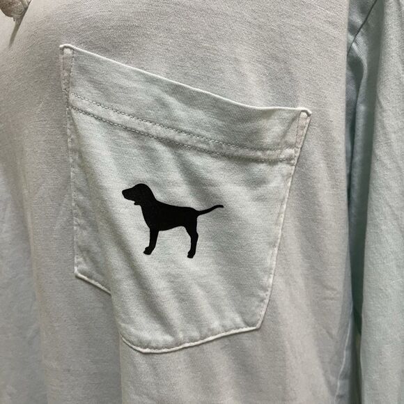 Victoria's Secret PINK Lightweight  Hoodie T Shirt Blue Dog Logo Women's Small S - Picture 4 of 9